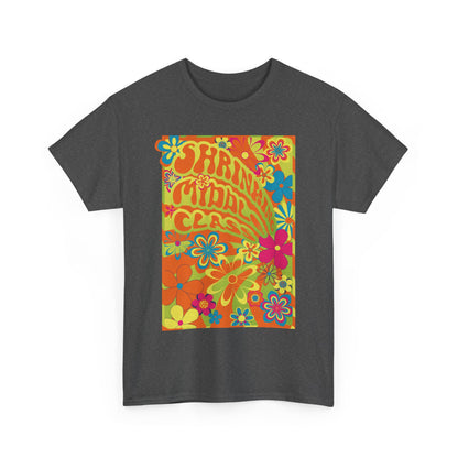 Shrinking Middle Class 70s Band Poster Modern-Retro - T-shirt