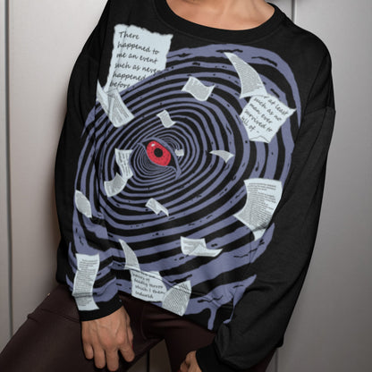 AOP Semantic Spiral Sweatshirt - Desire - Unisex Sizing