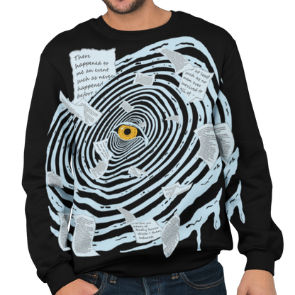 AOP Semantic Spiral Sweatshirt - Misfortune - Unisex Sizing