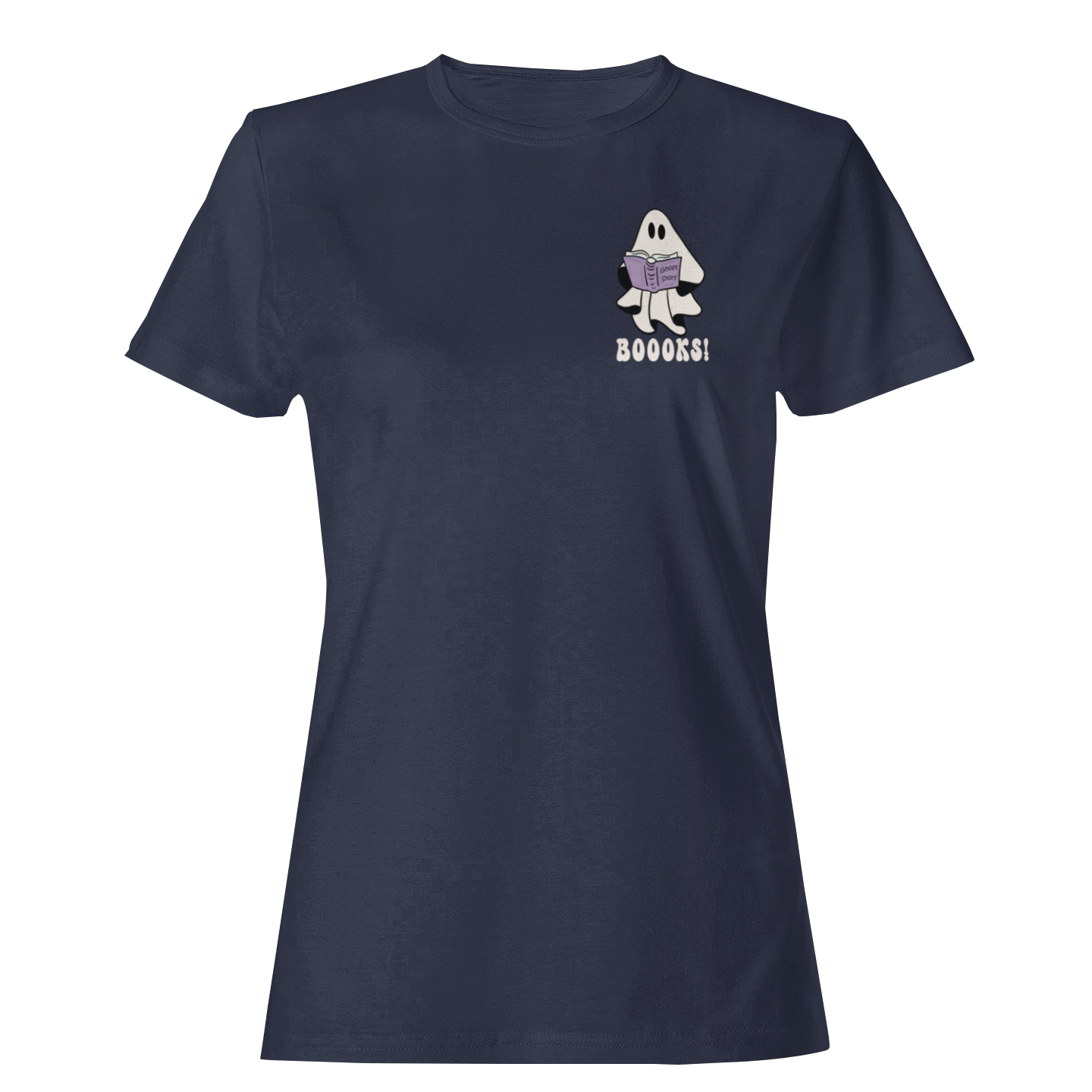 Small Ghost Reading Boooks! - Halloween Unisex T-shirt