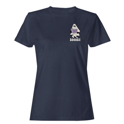 Small Ghost Reading Boooks! - Halloween Unisex T-shirt