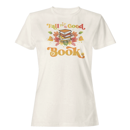 Fall Into A Good Book - Autumn Unisex T-shirt