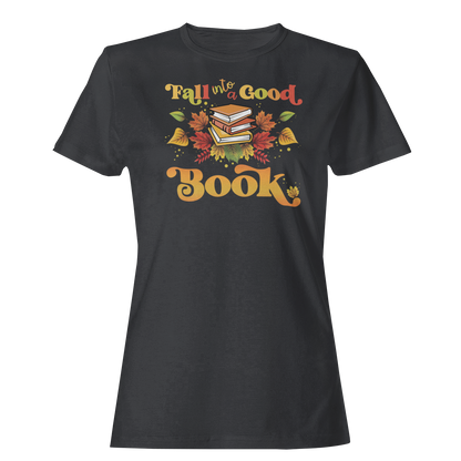 Fall Into A Good Book - Autumn Unisex T-shirt