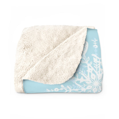 We Are Like Snowflakes - Velveteen Plush or Sherpa Blanket