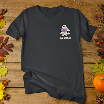 Small Ghost Reading Boooks! - Halloween Unisex T-shirt