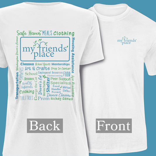 My Friend's Place - Fundraiser - Unisex Short Sleeve T-shirt