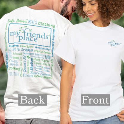 My Friend's Place - Fundraiser - Unisex Short Sleeve T-shirt