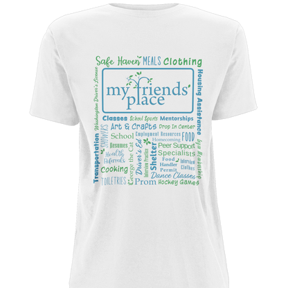 My Friend's Place - Fundraiser - Unisex Short Sleeve T-shirt