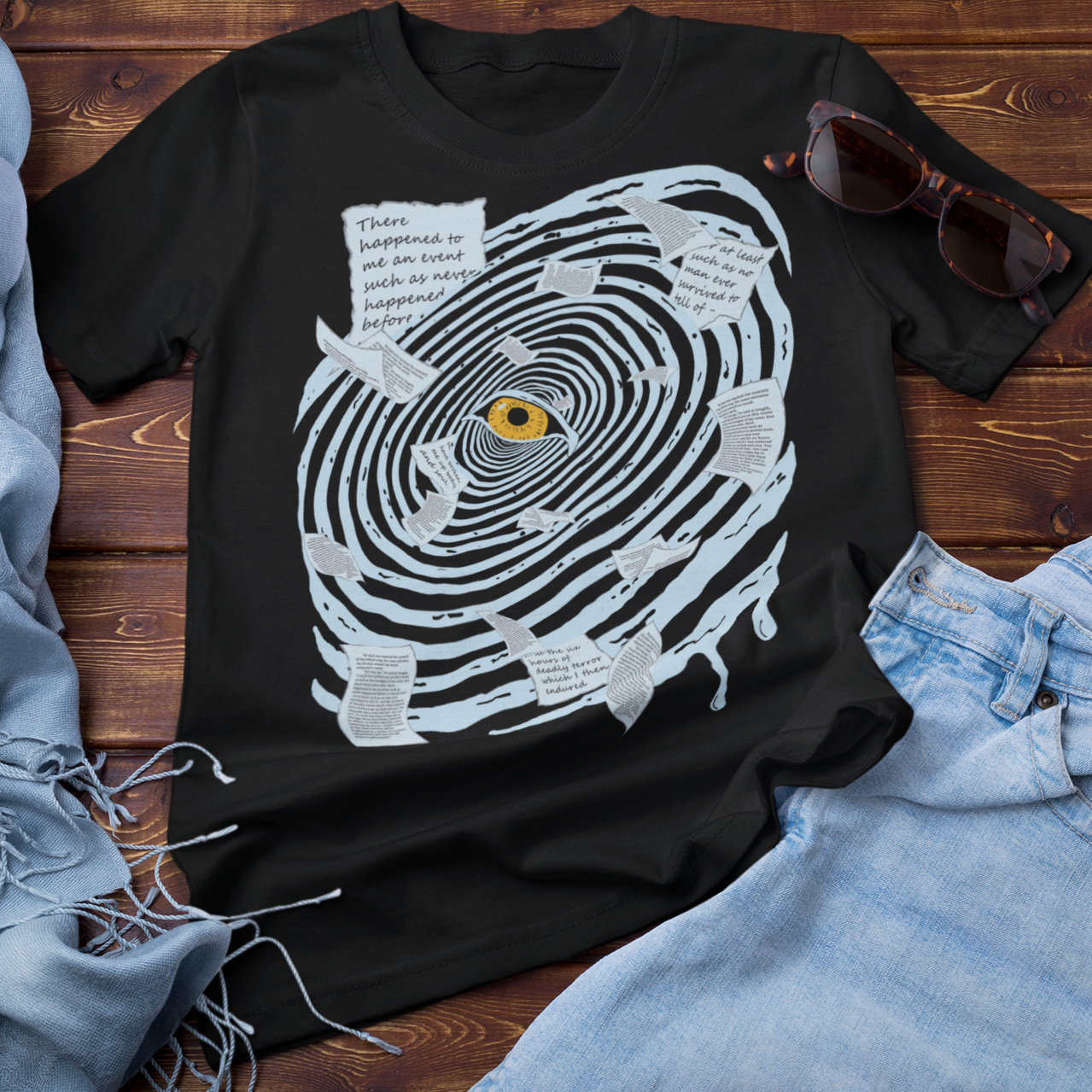 Semantic Spiral T-shirt - Misfortune