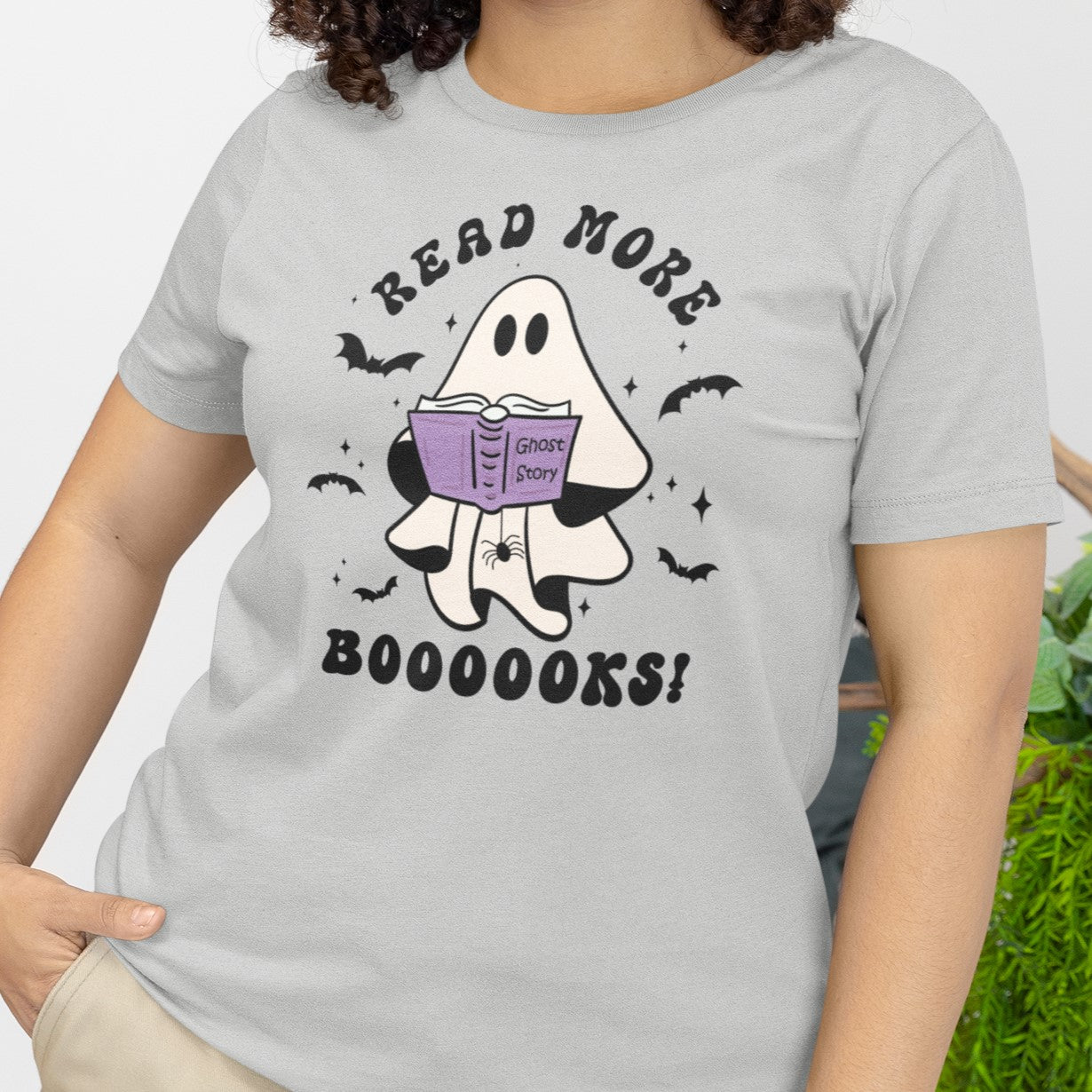 Read More Booooks - Halloween Ghost Unisex T-shirt