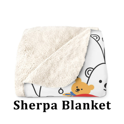 One of a Kind, Search and Find - Customizable - Plush or Sherpa Blanket