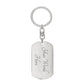 DnD Brother - Paladin - Dog Tag Keychain - Gift for Friend Birthday or Holiday