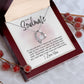 To My Soulmate - Love You Longer - Forever Love Necklace - Gift for Birthday, Valentine's Day, Christmas, or Anniversary