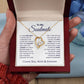To My Soulmate - Turn Back the Clock - Forever Love Necklace - Gift for Birthday, Holiday, and Christmas