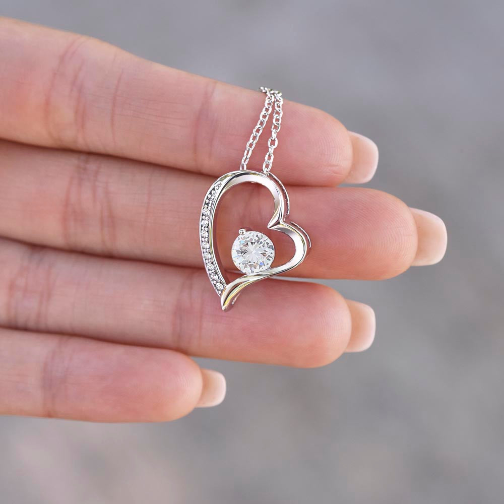 To My Soulmate - Love You Longer - Forever Love Necklace - Gift for Birthday, Valentine's Day, Christmas, or Anniversary