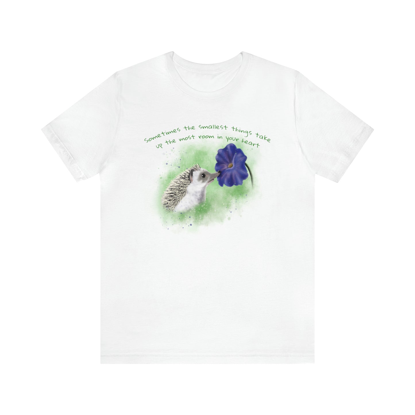 Hedgehog and Petunia - Adult T-shirt