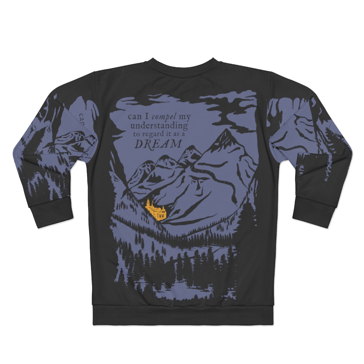 AOP Dream Destination Sweatshirt - Shroud - Unisex Sizing