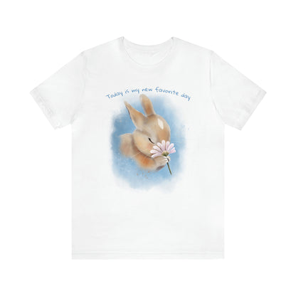 Bunny and Daisy - Adult T-shirt