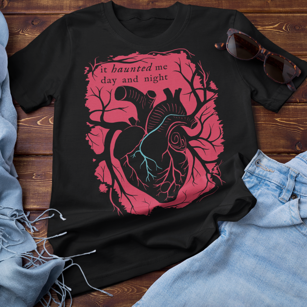 Haunted Heart T-shirt - Terror