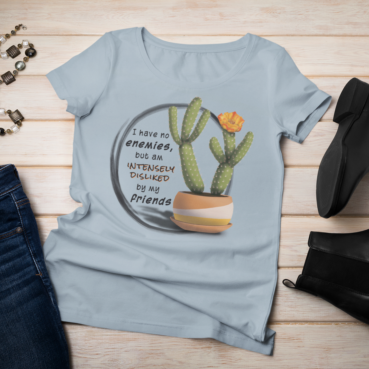 I Have No Enemies - Cactus T-Shirt