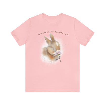 Bunny and Daisy - Adult T-shirt